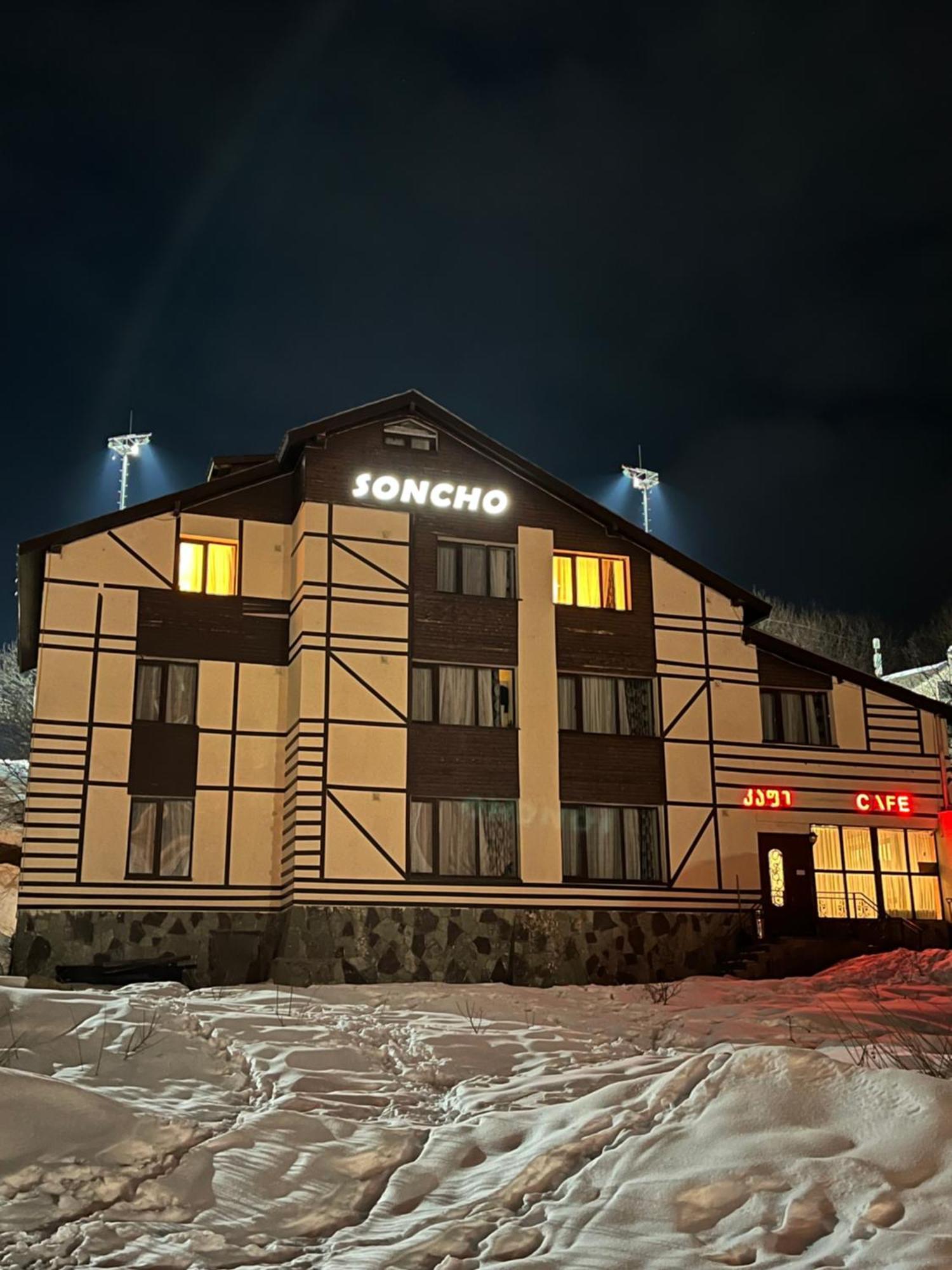 Soncho Gudauri Hotel Ngoại thất bức ảnh