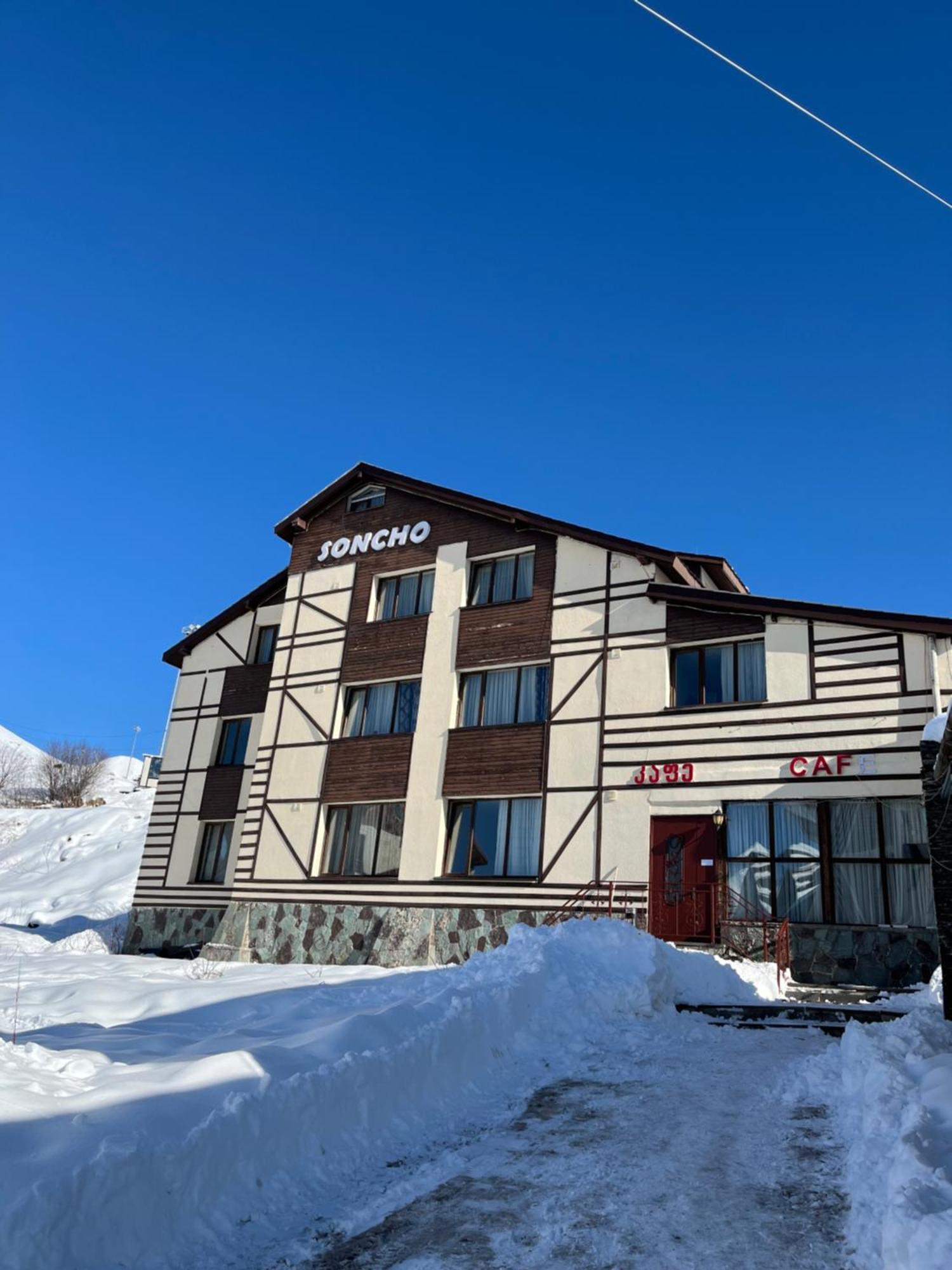 Soncho Gudauri Hotel Ngoại thất bức ảnh