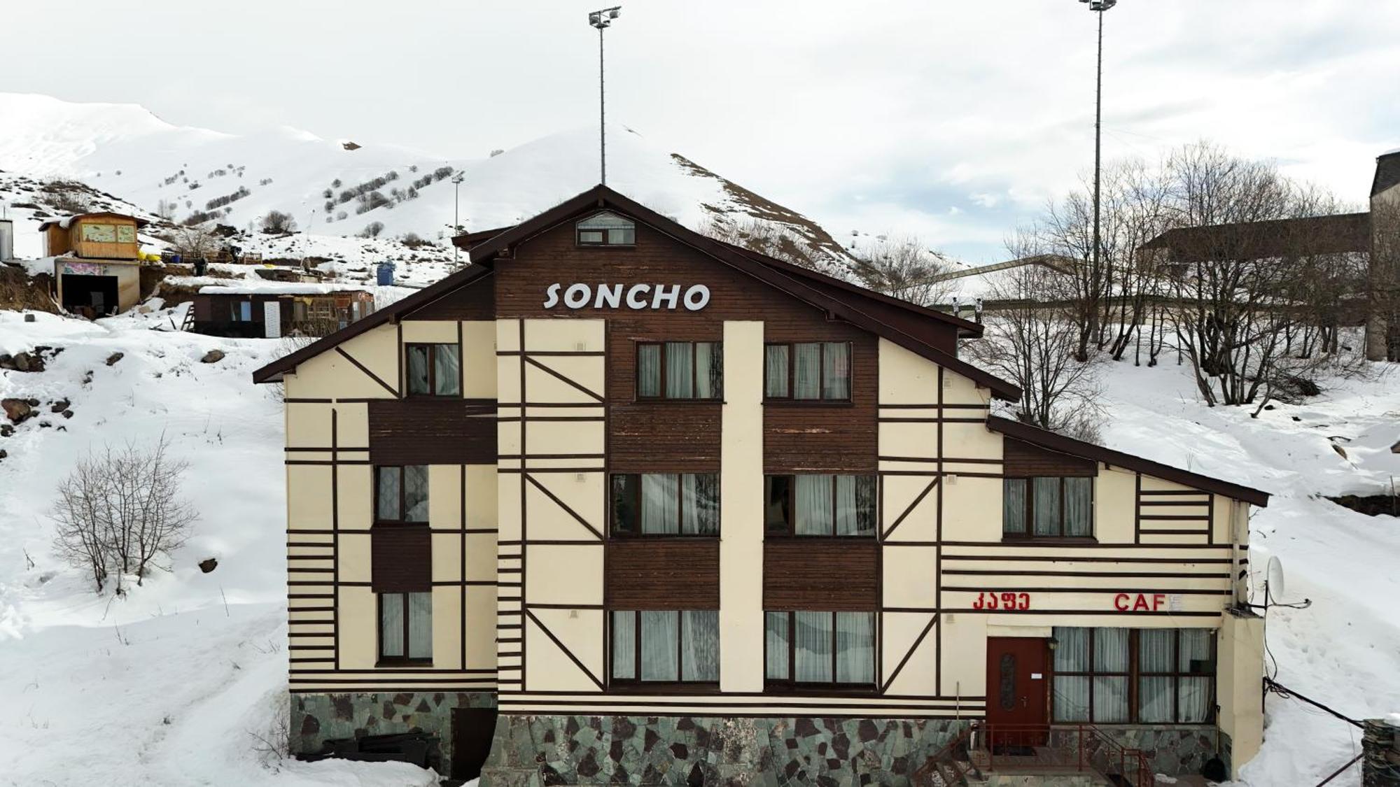 Soncho Gudauri Hotel Ngoại thất bức ảnh